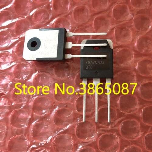 FGA70N33 FGA70N33BTD TO-3P POWER TUBE IGBT TRANSISTOR 20PCS/LOT ORIGINAL NEW