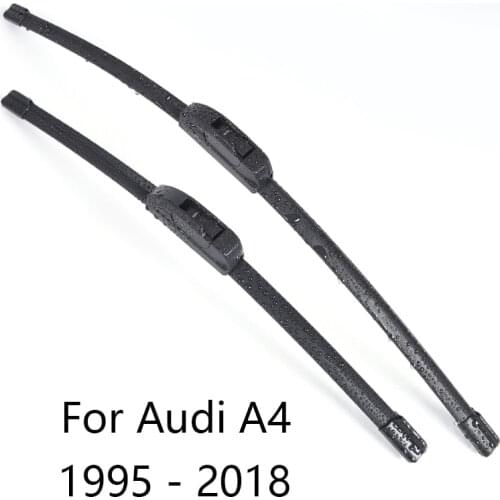 Car Windshield Wiper Blades for Audi A4 B5 / B7 / B8 / B9 form 1995 to 2018 Car Windscreen wiper Rubber