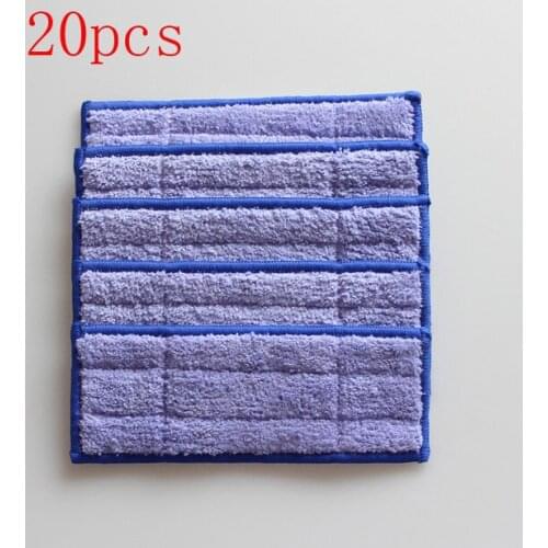 Microfiber 20pcs/lot Washable wet sweeping Pad mopping pads for iRobot Braava Jet 240 Free Post