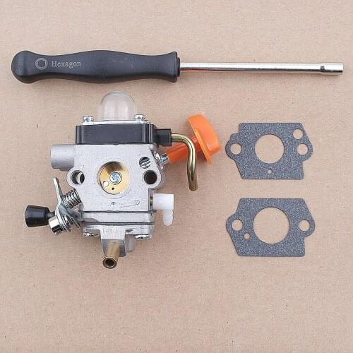 Carburetor Gasket Adjust Tool Kit For Stihl FS87 FS90 FS100 FS130 KM130 HT130 Trimmer 41801200613, 41801200611, 41801200610
