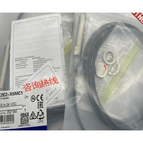 2pcs New High Quality omron Proximity switch E2E2-X5MC1 E2E2-X5MB2-M1 E2E2-X5MC2-M1 E2E2-X5MC2