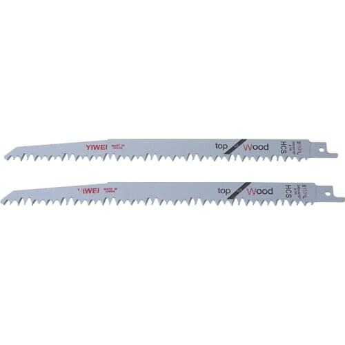 2pcs S1531L Reciprocating Sabre Saw Blades 9.5\" 240mm For Cutting Metal Wood L4MB