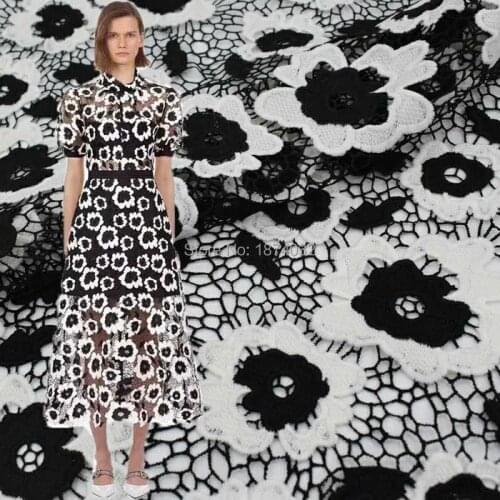 High quality 2020 african white lace fabrics white swiss voile cotton lace fabric DYSGZL3