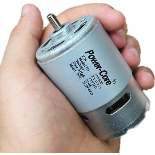 RS-775 DC 12V-24V 18V 17000RPM High Speed Power Large Torque Double Ball Bearing Drill&Screwdriver/Garden Electric Tools Motor