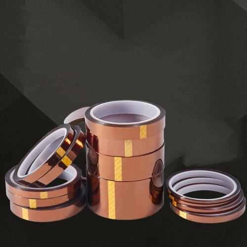Printer Parts High Temperature Resistant Heat BGA Kapton Tape Polyimide Insulating Thermal Insulation Adhesive Tape