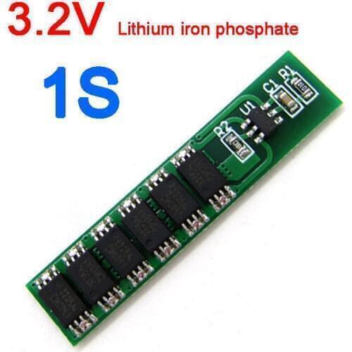 1S CELL 12A 3.2V PCB BMS Batterie Protection Board FOR 26650 18650 LiFe LiFePO4 Battery Cell PCM batteries