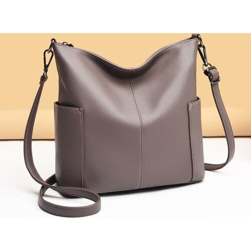 Fashion High-capacity Crossbody Women Bags Soft Pu Leather Handbag Single Shoulder Messenger Bag