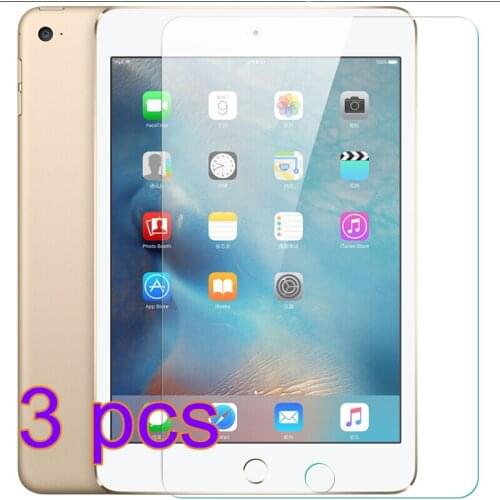 3pcs/lot 9H Tempered Glass For iPad Air2 Full Cover Screen Protector For iPad Air Protective Tempered Glass for Apple ipad Air2