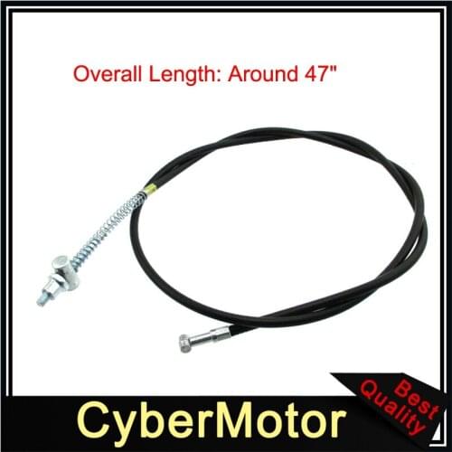 47" Rear Brake Cable For Yamaha PW50 Y-Zinger 50 PY50 Rear Drum Brake Peewee PW50 1981-2016