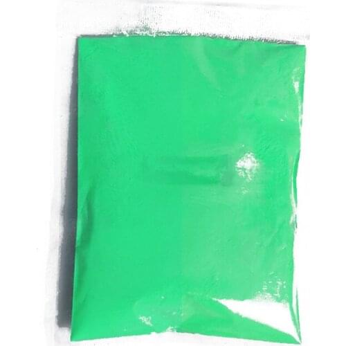 White Glowing Green Light luminescent powder phosphor pigment, Noctilucent Powder Glow in Dark Dust Pigment