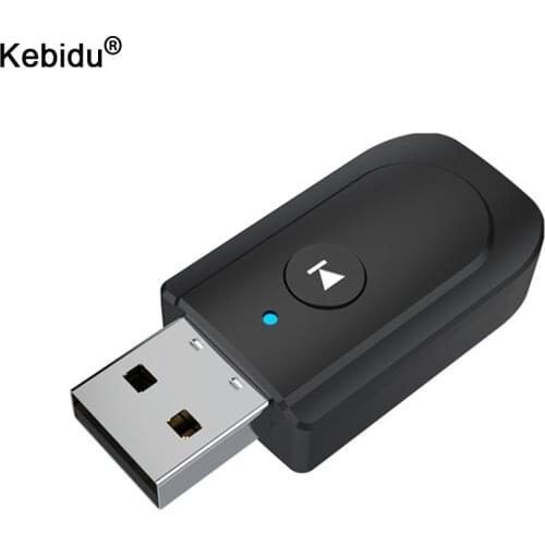 Wireless Bluetooth Transmitter Receiver 3 in 1 USB Bluetooth 5.0 Adapter Music Audio for PC TV Car Aux Hands-free Adaptador