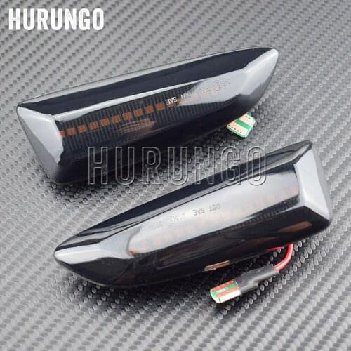For Opel Zafira Tourer easy to install Dynamic Flowing LED Side Marker Blinker Turn Signal Light