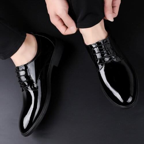 Breathable shoe spring casual black Mens flat de sale hot for para man casuales mens new leather 2020 shoes leisure masculino