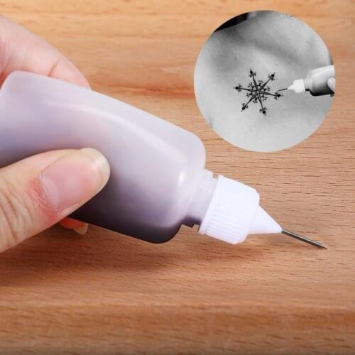 50PCS of 10ML 30ML Squeeze Dropper Bottles Cosmetic Container Syringe Bottles Crafts Art Glue Storage Containers