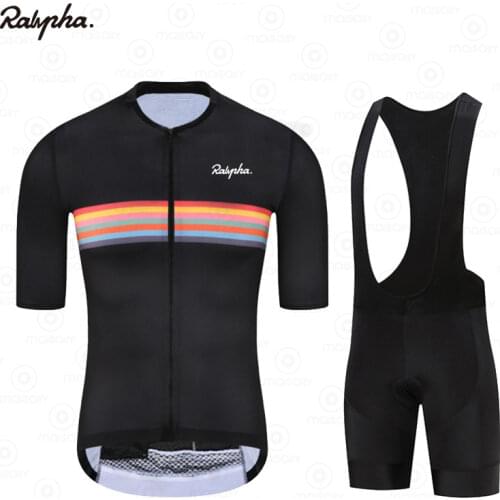Ralvpha 2021 Summer Team Mens MTB Bike Wear Breathable Mountain Bicycle Clothes Sportwears Cycling Clothing Kits