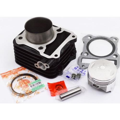 Motorcycle Cylinder Kit 62mm Big Bore For SUZUKI GS125 GN125 EN125 GZ125 DR125 TU125 157FMI K157FMI Modified Upgrade Engine