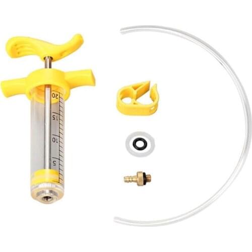 Hydraulic Disc Brake Oil Bleed Kit Bicycle Repair Tools for Mountain Road Bike Repair Tools Injector Syringe Accessories