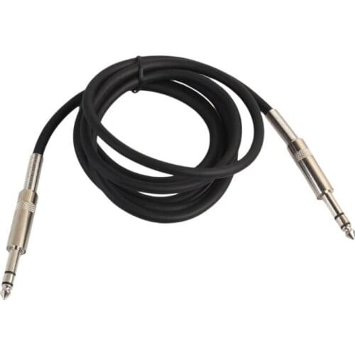 NEW 6.35MM TRS TO 6.35MM TRS MALE TO MALE CABLE AUDIO CABLE AUDIO WIRE FOR GUITAR MIXER AMPLIFIER 3044