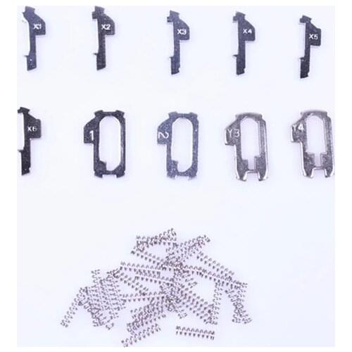 380PCS)Plate For HONDA HON66 Reed Car Lock Repair Accessories Kits (300pcs Half plate 80PCS Full plate)