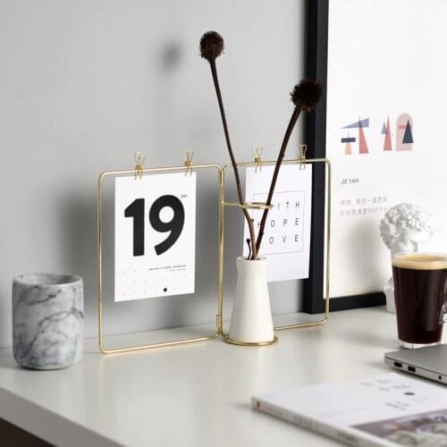 Nordic Decoration Home Vase Wrought Iron And Ceramic Vase Flower Vases For Homes Nordic Vase floreros jarrones декоративные вазы