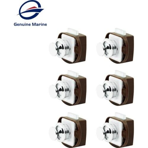 Camper Car Push Lock RV Caravan Boat Drawer Latch Button Locks For Furniture Hardware Car Push Lock