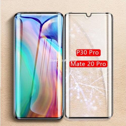 3d Protective Glass For huawei p30 pro tempered Glas Screen Protector On huawey mate 20 pro safety phone film tremp case p30pro