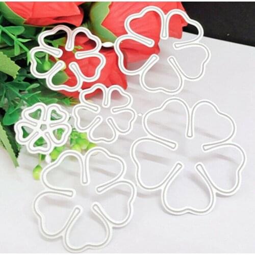6pcs Flower Metal Cutting Dies Stencils For DIY Scrapbooking Decorative Embossing Handcraft Die Cutting Template