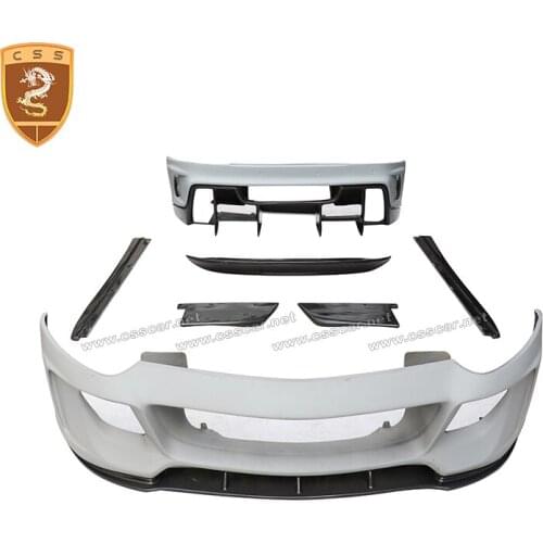 New arrival Ferrari 599 Upgrade V style carbon fiber body kit front rear Bumper side skirts wing spoilers original auto parts