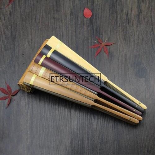 Large Blank White Hand Fans Rice Paper Chinese Folding Fan Painting Adult Calligrapher Fine Art Program Bamboo Fan 10"