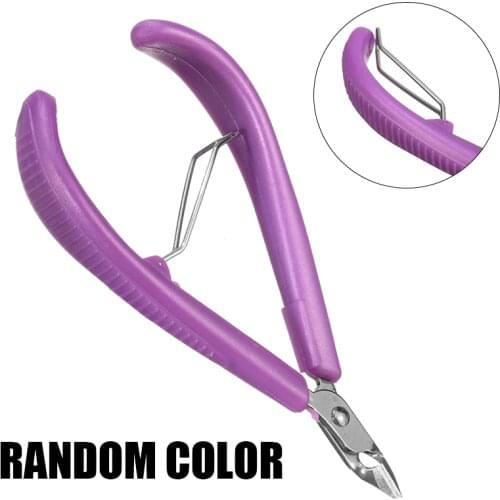Diagonal Pliers Wire Side Flush Cutter DIY Cutting Electric Shears Pliers Color Random