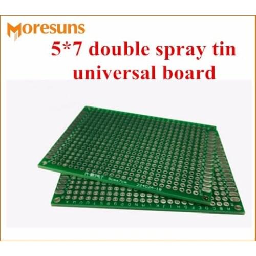 Double Spray Tin Universal PCB Board 1.6mm FR4 Glass Fiber Board PCB Experimental Board PCB PCBA Manufacturing Test Board