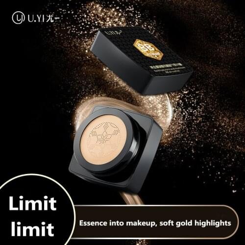 Hyaluronic Acid Air Cushion CC Cream BB Cream Face Foundation With Mushroom Head Moisturizing Concealer Makeup Base TSLM1