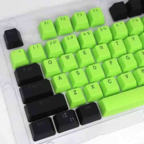 104-key PBT mechanical keyboard with delicate touch and personalized dual-color/tri-color keycaps