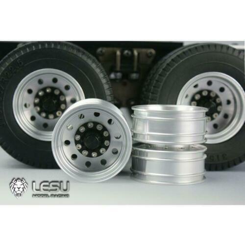 LESU Rear Wheel Metal Hub for RC Model 1/14 Tractor Truck DIY Tamiya Trailer CarTH02497-SMT5