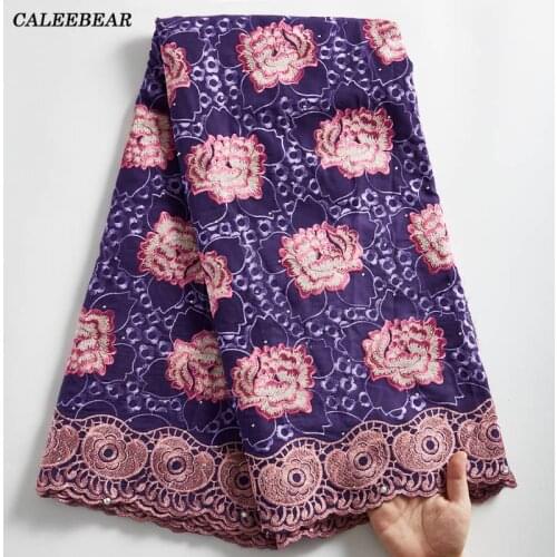 Latest 2021 High Quality African Lace Fabric Swiss Cotton Lace Fabric Nigerian Lace Fabric Swiss Voile Lace In Switzerland S2290