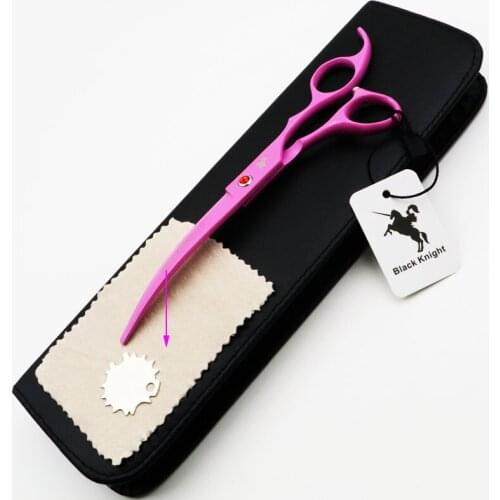 7 inch Pet scissors Professional Salon Barber Hair Cutting Scissors Hairdressing Shears pink style