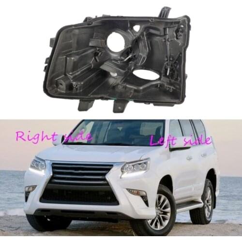Headlight Base for Lexus GX460 2013 2014 2015 2016 Headlamp House Car Rear Base Front Auto Headlight Back House
