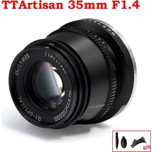 TTArtisan 35mm F1.4 for Leica L Mount APS-C Manual Focus Cameras Lens for Leica TL2 T TL CL SIGMA FP Mount Camera