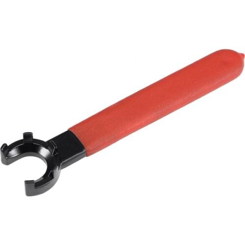 Uxcell Collet Chuck Wrench Spanner for ER20M Clamping Nut with Red Non-slip Handle
