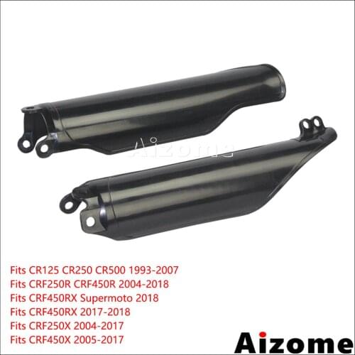 For Honda CRF250X 2004-2017 Motorcycle Fork Guards Dirt Bike Shock Fork Protector Covers For Honda CR125 CR250 CR500 1993-2007