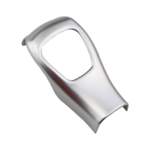 Foal Burning Car ABS chrome gear shift knob protection head knob cover sticker for Jeep Compass 2017 2018 Renegade 2015