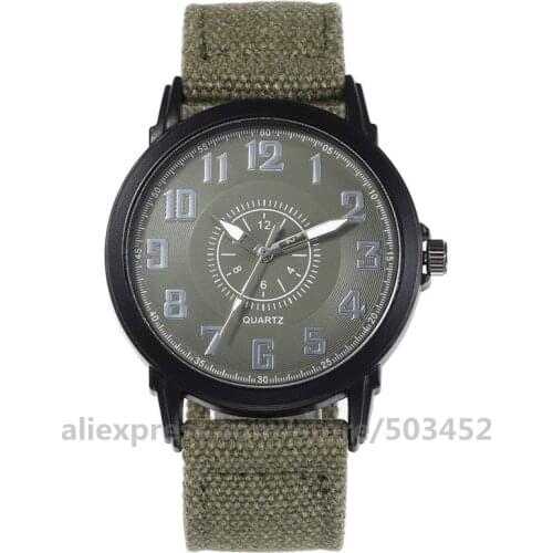 100pcs/lot 920799 Nylon Belt мужские часы Sport Business Watches Wholesale Factory Price Clock Hot Sales Wristwatch Mens