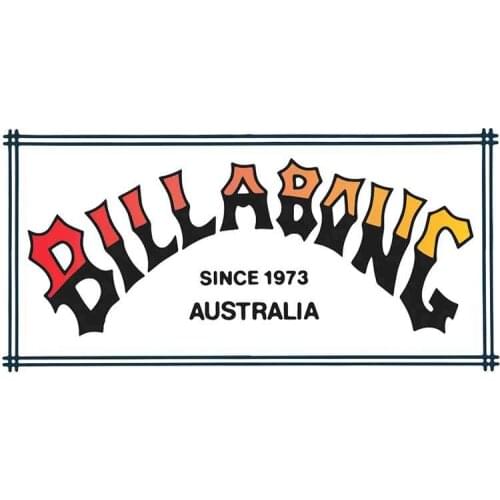 13cm x 7cm for Billabong Since 1973 Fine SUV Stickers Vinyl Car Sticker Car Styling Body for Car Waterproof Decal