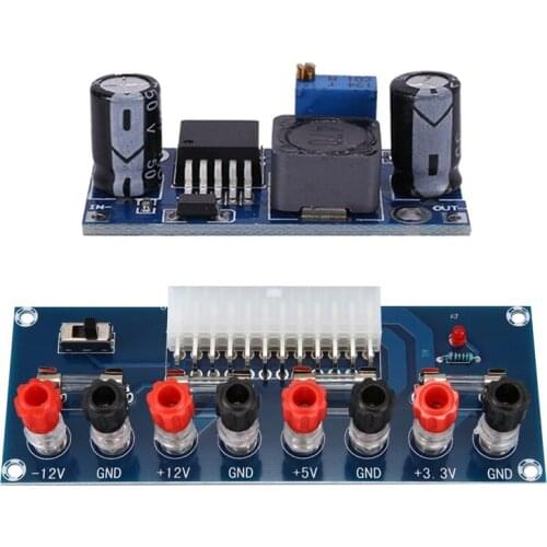 2PCS DC-DC 3A Buck Converter Step Down Diy Kit With Xh-M229 Desktop Computer Chassis Power Supply