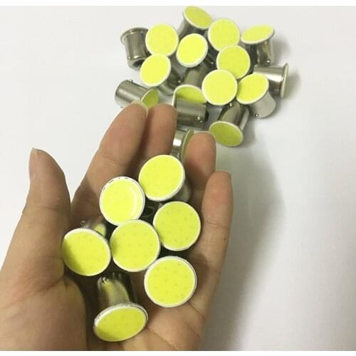 500x Super Bright 12V 24V 1156 BA15S P21W 1157 Bay15d P21/5W COB 12 SMD Led Light Bulb Car Turn Tail Signal Brake Lights White
