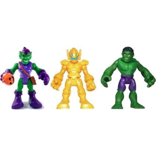 MV Adventures Captain American Green Goblin Ultron Incredible-Hulk 2" Loose Action Figure Toy Doll