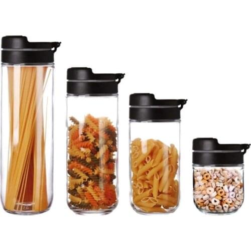 Evdema Vitale Nila 4-Pack Practical Storage Box Black