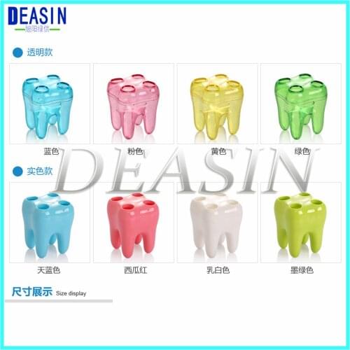 4 pcs Teeth Shap Cute teeth shape storage box storage jar decorations for dental gifts