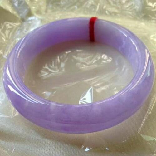 Natural Myanmar Violet jade bangle hand-carved jade bracelet women bracelets jade jewelry jadeite jade jewelry