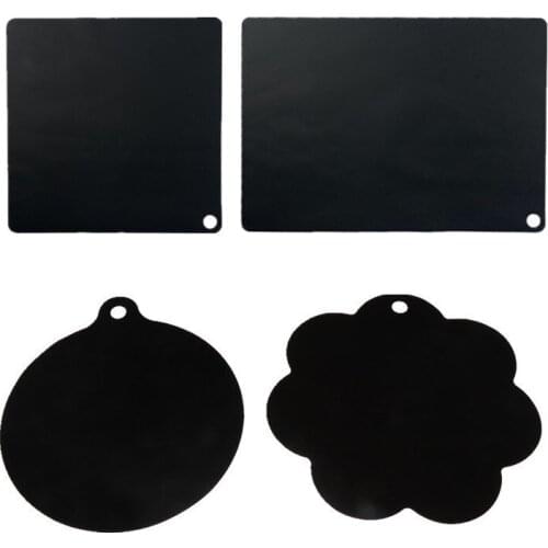 New 1/4pcs Electric Induction Hob Protector Mat Anti-Slip Mat Silicone Cooktop Scratch Protector Cover Heat Insulated Mat